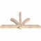 Ekena Millwork Redmond Smooth Timber Gable Bracket, Douglas Fir, 60"W x 32"H x 3 1/2"D x 3 1/2"F, 13/12 Pitch GBW060X32X0404RED00SDF - alternate 3